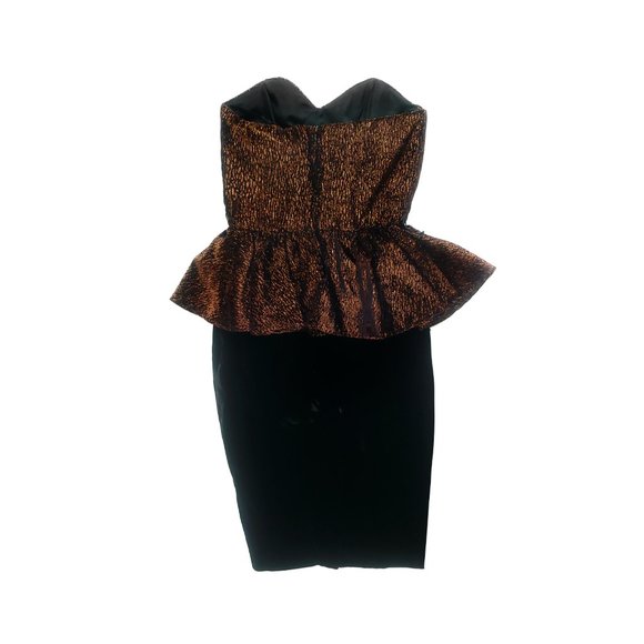 Vintage 1980s Pinup Girl Wiggle Dress - Picture 3 of 4